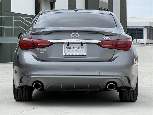 used 2018 INFINITI Q50 car, priced at $26,560