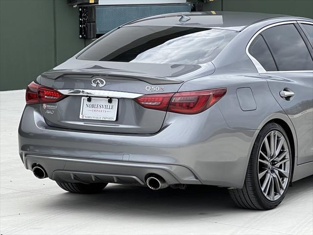 used 2018 INFINITI Q50 car, priced at $26,560