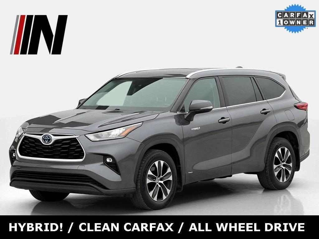 used 2020 Toyota Highlander Hybrid car, priced at $31,910