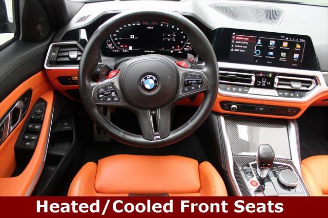 used 2022 BMW M3 car, priced at $76,500