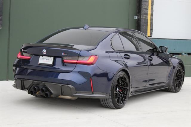 used 2022 BMW M3 car, priced at $76,500