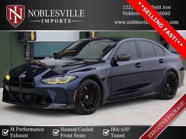 used 2022 BMW M3 car, priced at $76,500