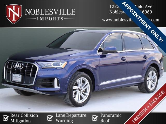 used 2021 Audi Q7 car, priced at $29,500