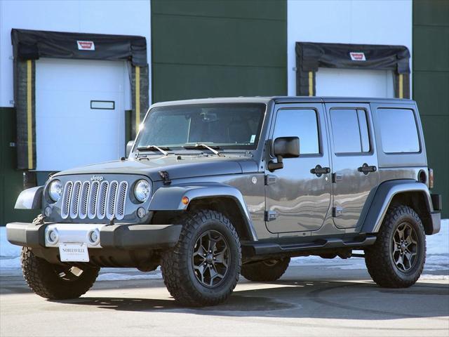 used 2015 Jeep Wrangler Unlimited car, priced at $19,799