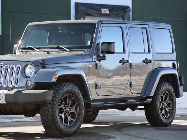 used 2015 Jeep Wrangler Unlimited car, priced at $19,799