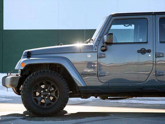 used 2015 Jeep Wrangler Unlimited car, priced at $19,799