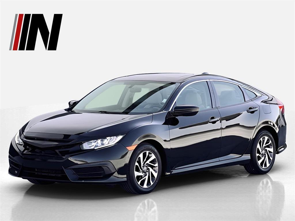 used 2018 Honda Civic car, priced at $15,492