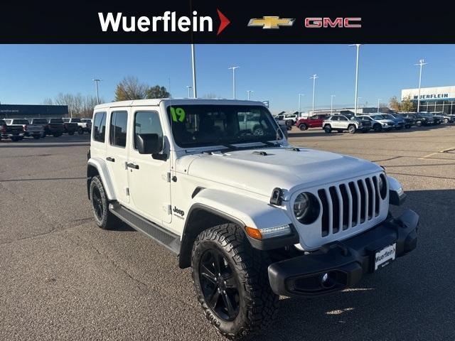 used 2019 Jeep Wrangler Unlimited car, priced at $24,542