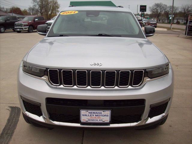 used 2021 Jeep Grand Cherokee L car, priced at $35,000