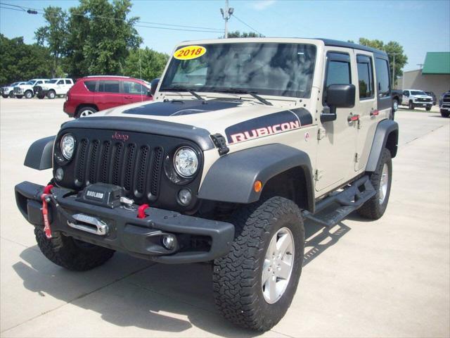 used 2018 Jeep Wrangler JK Unlimited car, priced at $36,000