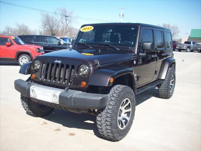 used 2013 Jeep Wrangler Unlimited car, priced at $18,000