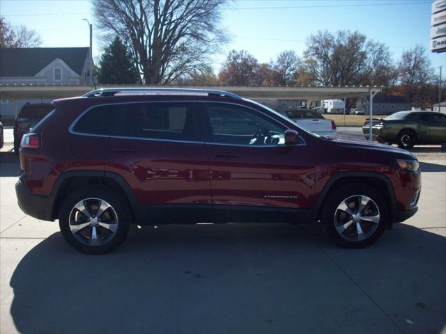 used 2019 Jeep Cherokee car, priced at $21,500