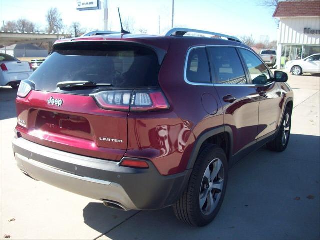 used 2019 Jeep Cherokee car, priced at $21,500