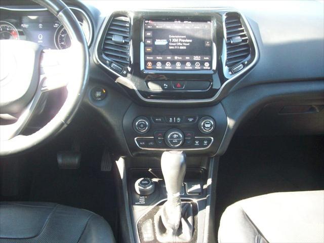 used 2019 Jeep Cherokee car, priced at $21,500