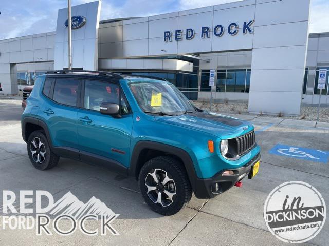 used 2021 Jeep Renegade car, priced at $18,997