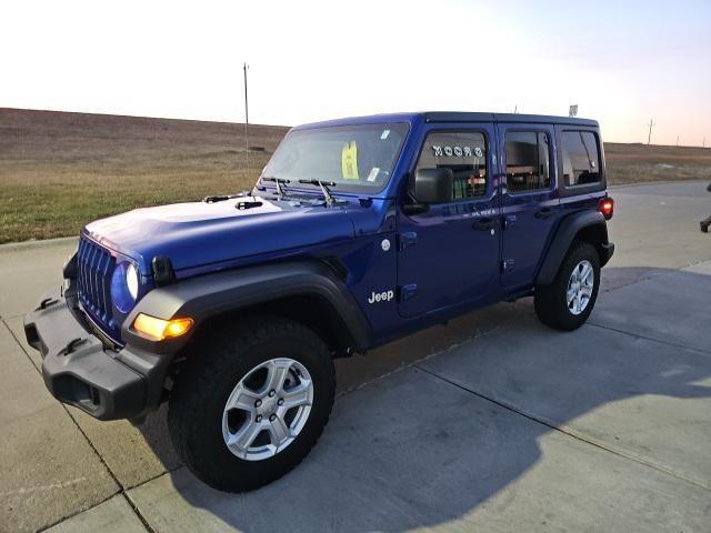 used 2020 Jeep Wrangler Unlimited car, priced at $27,500