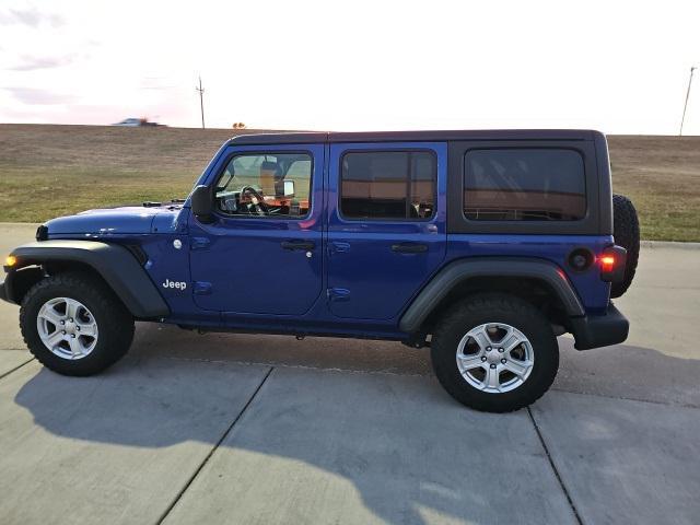 used 2020 Jeep Wrangler Unlimited car, priced at $27,500