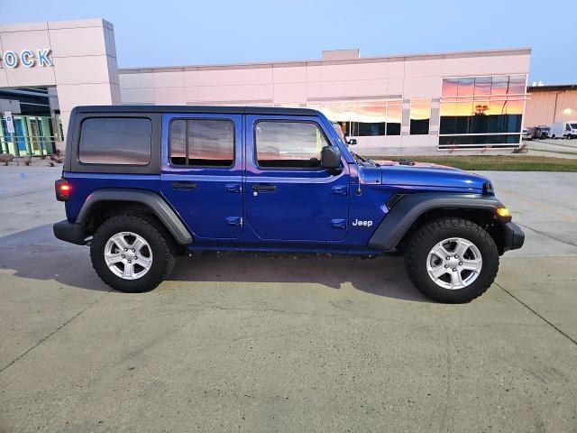 used 2020 Jeep Wrangler Unlimited car, priced at $27,500