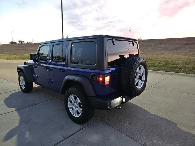 used 2020 Jeep Wrangler Unlimited car, priced at $27,500