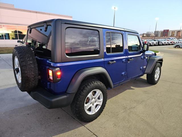 used 2020 Jeep Wrangler Unlimited car, priced at $27,500