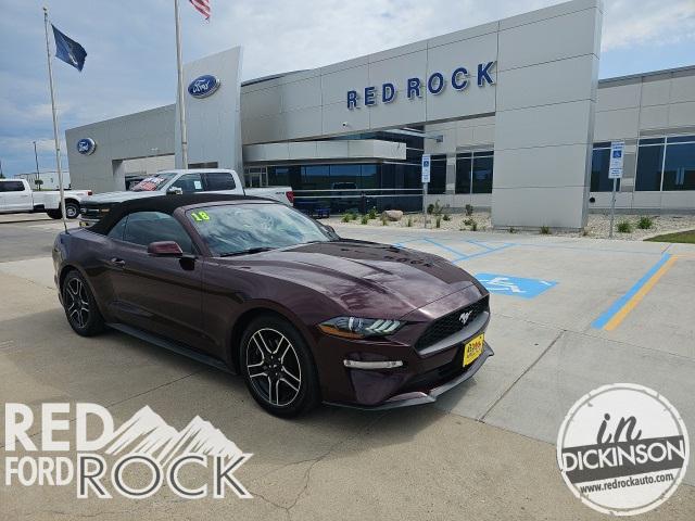 used 2018 Ford Mustang car, priced at $22,691