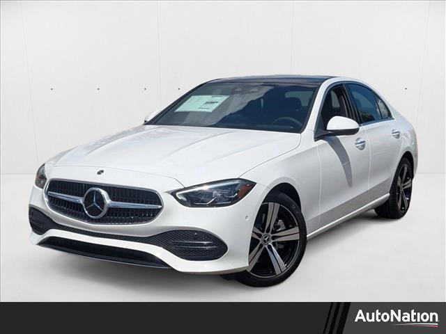 new 2025 Mercedes-Benz C-Class car, priced at $53,420