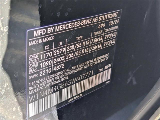 new 2025 Mercedes-Benz GLB 250 car, priced at $47,145