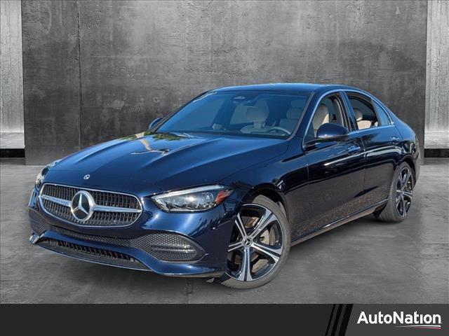 used 2022 Mercedes-Benz C-Class car, priced at $33,998
