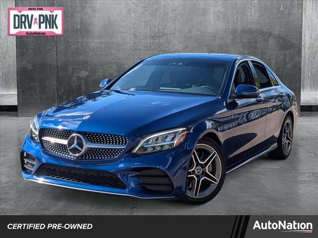 used 2021 Mercedes-Benz C-Class car, priced at $27,721