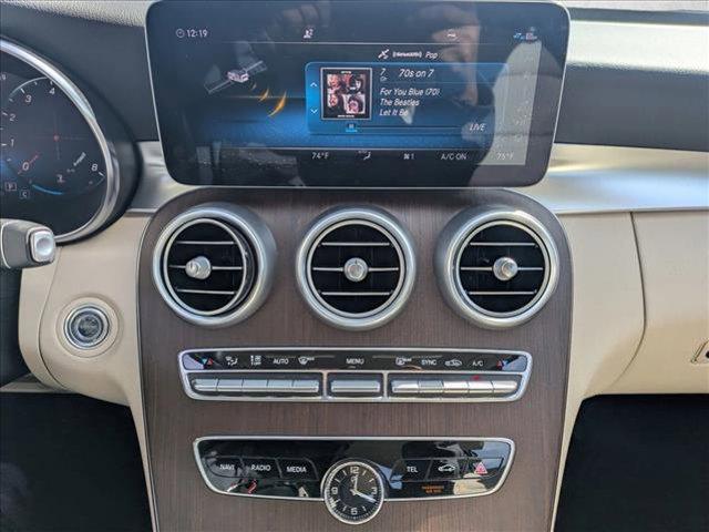 used 2021 Mercedes-Benz C-Class car, priced at $27,000
