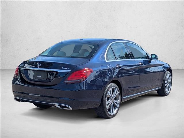 used 2021 Mercedes-Benz C-Class car, priced at $27,000