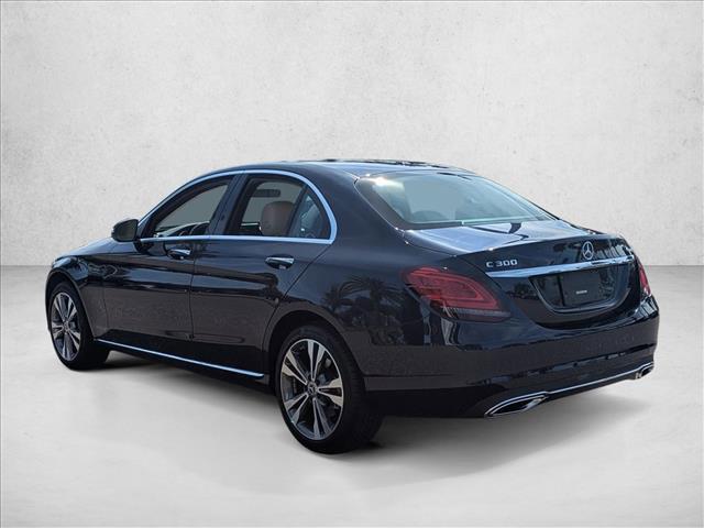 used 2021 Mercedes-Benz C-Class car, priced at $27,000