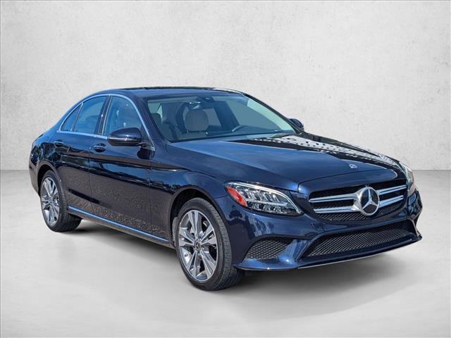 used 2021 Mercedes-Benz C-Class car, priced at $27,000