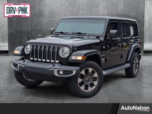 used 2018 Jeep Wrangler Unlimited car, priced at $23,399