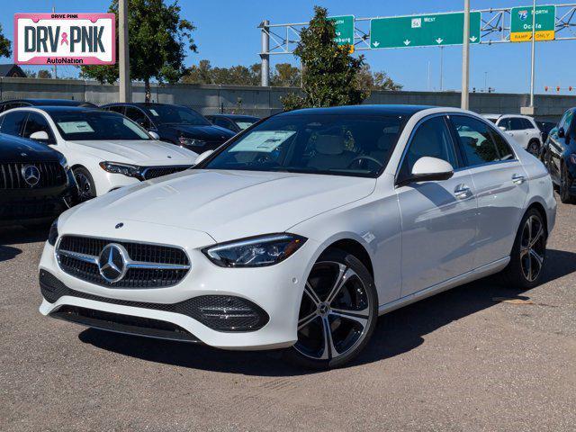 new 2025 Mercedes-Benz C-Class car, priced at $51,235