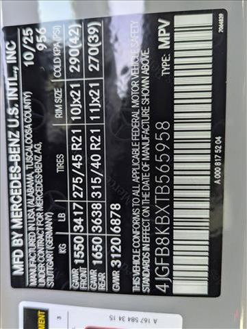 new 2026 Mercedes-Benz AMG GLE 63 car, priced at $138,050