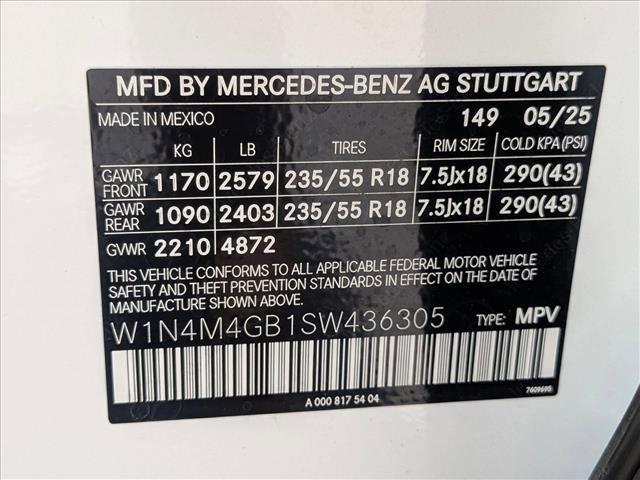new 2025 Mercedes-Benz GLB 250 car, priced at $49,420