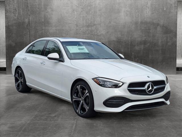 new 2024 Mercedes-Benz C-Class car, priced at $48,895