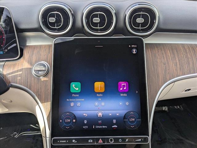 new 2025 Mercedes-Benz C-Class car, priced at $51,085