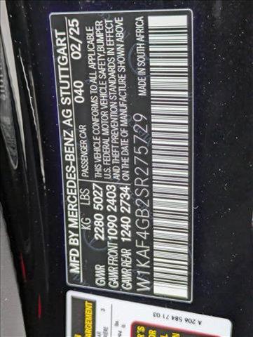 new 2025 Mercedes-Benz C-Class car, priced at $57,145