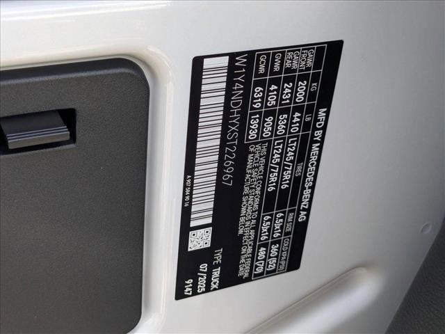 new 2025 Mercedes-Benz Sprinter 2500 car, priced at $67,959