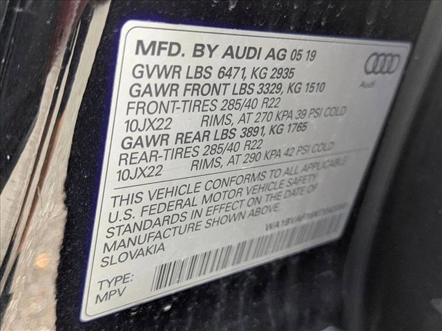 used 2019 Audi Q8 car, priced at $34,999