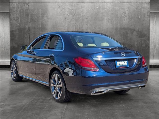 used 2019 Mercedes-Benz C-Class car, priced at $24,999