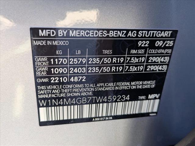 new 2026 Mercedes-Benz GLB 250 car, priced at $46,460