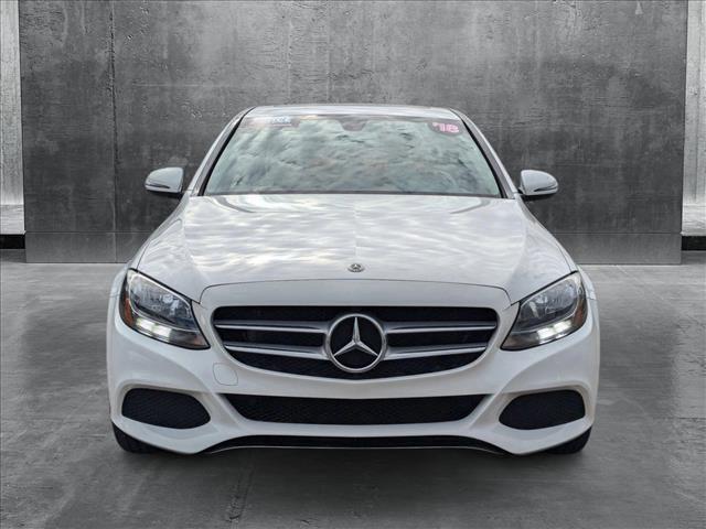 used 2018 Mercedes-Benz C-Class car, priced at $18,498