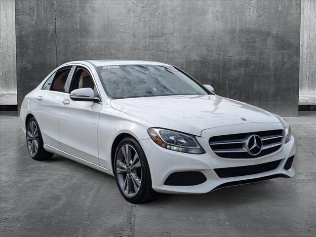 used 2018 Mercedes-Benz C-Class car, priced at $18,498