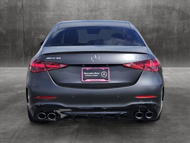 new 2024 Mercedes-Benz AMG C 43 car, priced at $78,060