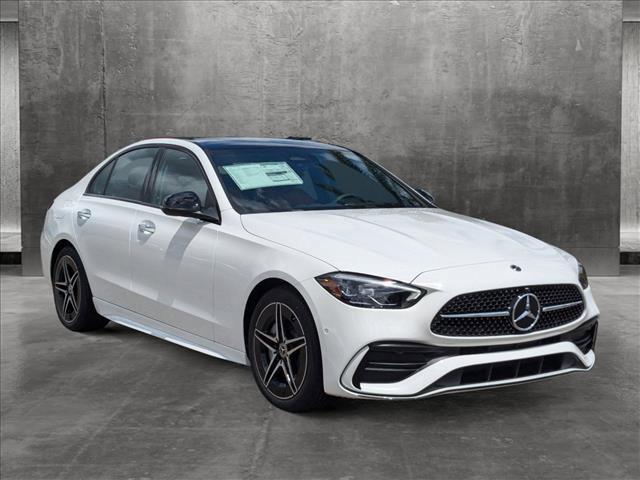 new 2024 Mercedes-Benz C-Class car, priced at $55,250