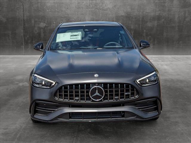 new 2024 Mercedes-Benz AMG C 43 car, priced at $78,060