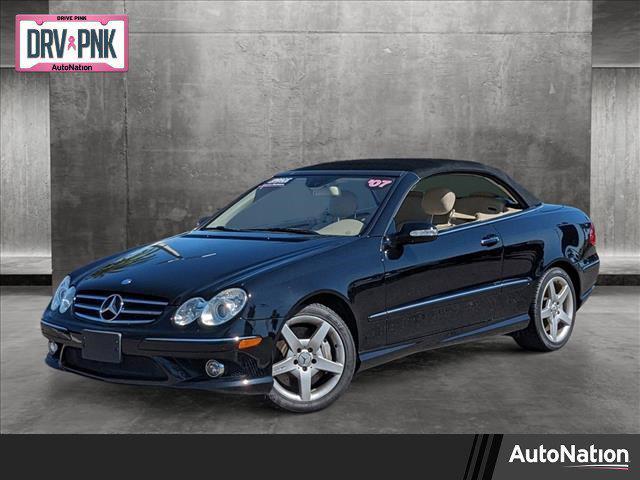 used 2007 Mercedes-Benz CLK-Class car, priced at $13,888